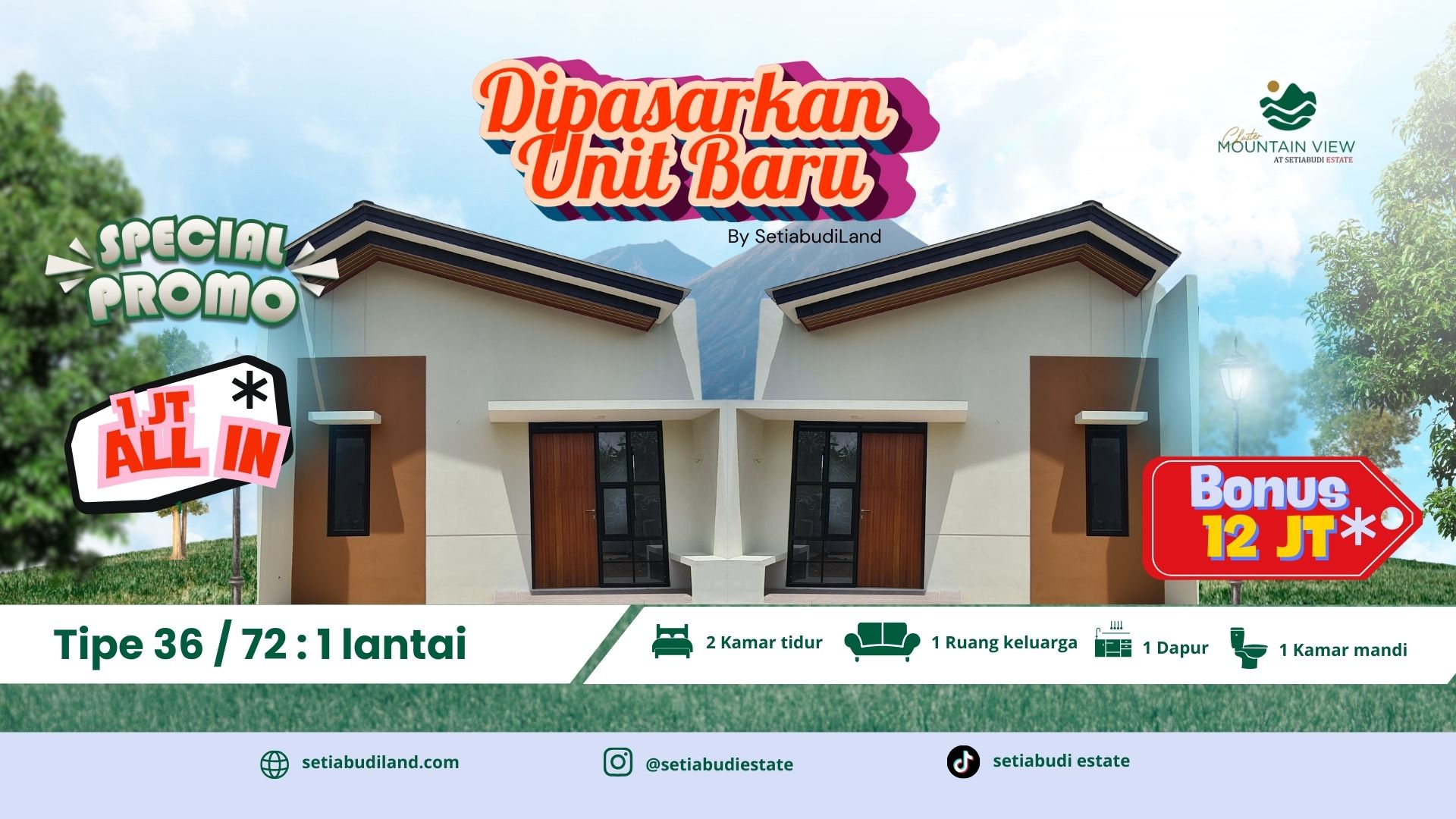 Mountain View di Setiabudi Estate Sukabumi