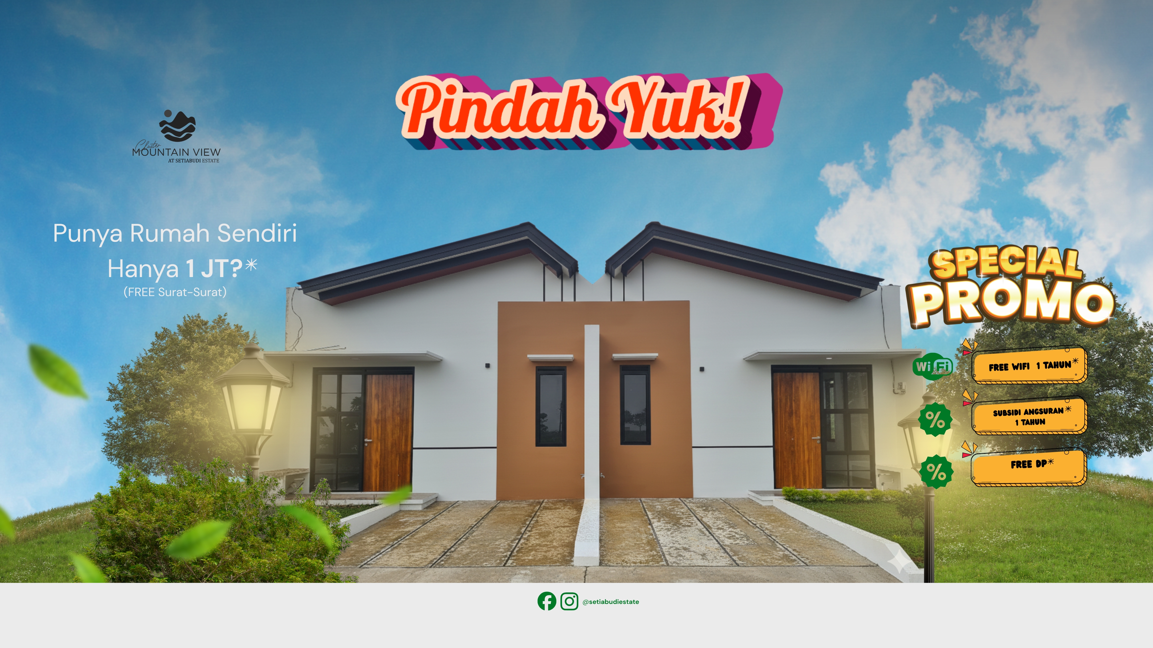 Mountain View di Setiabudi Estate Sukabumi